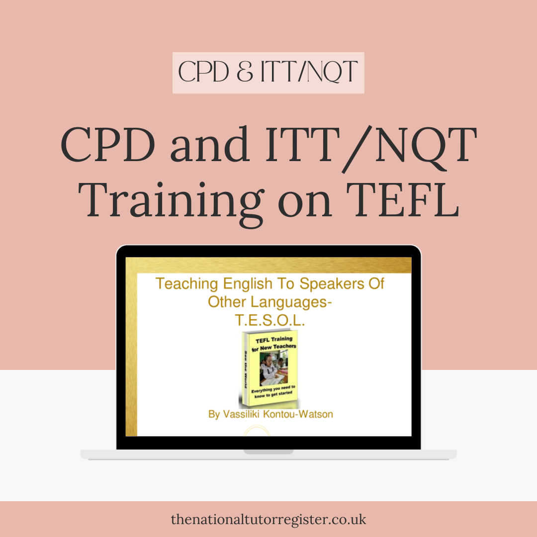 CPD and ITT/NQT Training on TEFL
