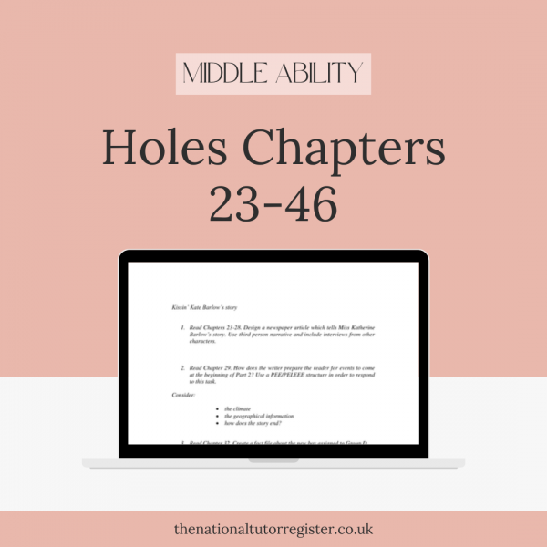 Holes Chapters 23-46