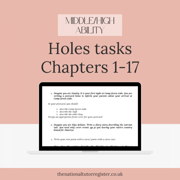 Holes tasks Chapters 1-17